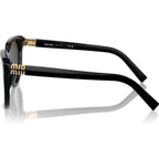 Miu Miu MU12ZS (O), Black/Dark Grey Lenses