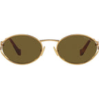 MU52YS, Brass Gold/Dark Brown Lenses