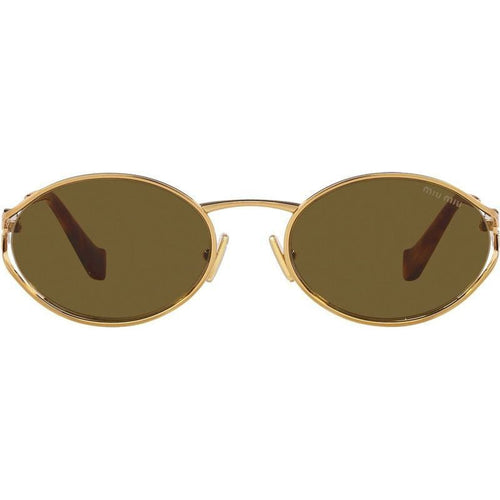 MU52YS, Brass Gold/Dark Brown Lenses