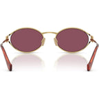 MU52YS, Gold/Dark Violet Lenses