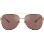 MU52ZS, Pale Gold/Brown Silver Mirror Lenses