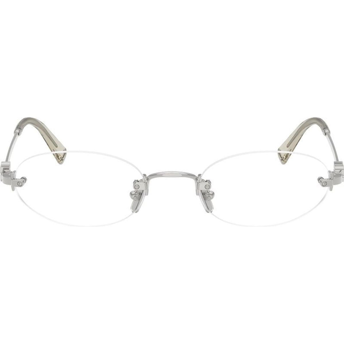 MU53WV, Silver/Clear Lenses 51 Eye Size