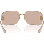 MU54YS, Pale Gold/Pink Mirror Lenses
