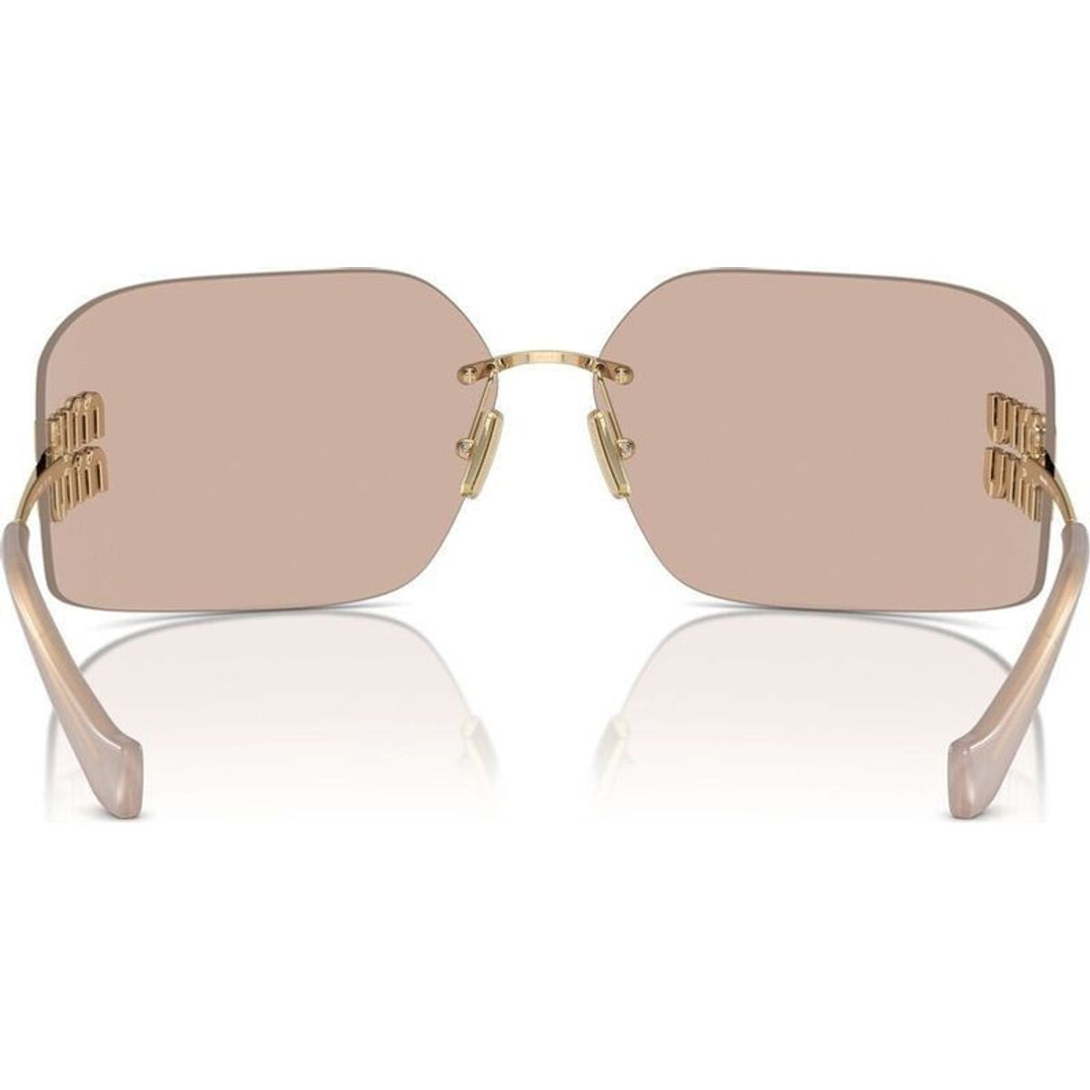 MU54YS, Pale Gold/Pink Mirror Lenses