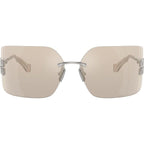 MU54YS, Silver/Silver Mirror Lenses