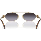 MU54ZS, Antique Gold/Grey Gradient Lenses