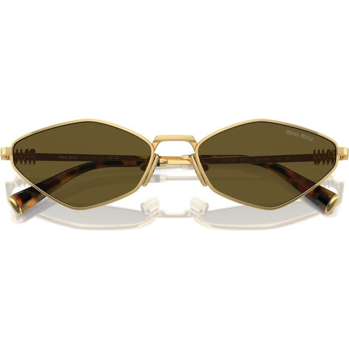 MU56ZS, Gold/Dark Brown Lenses