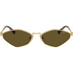 MU56ZS, Gold/Dark Brown Lenses