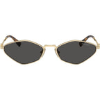 MU56ZS, Pale Gold/Dark Grey Lenses