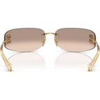 MUA51S, Gold/Bronze Mirror Gradient Lenses