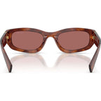 MUB04S, Striped Tobacco/Dark Violet Lenses