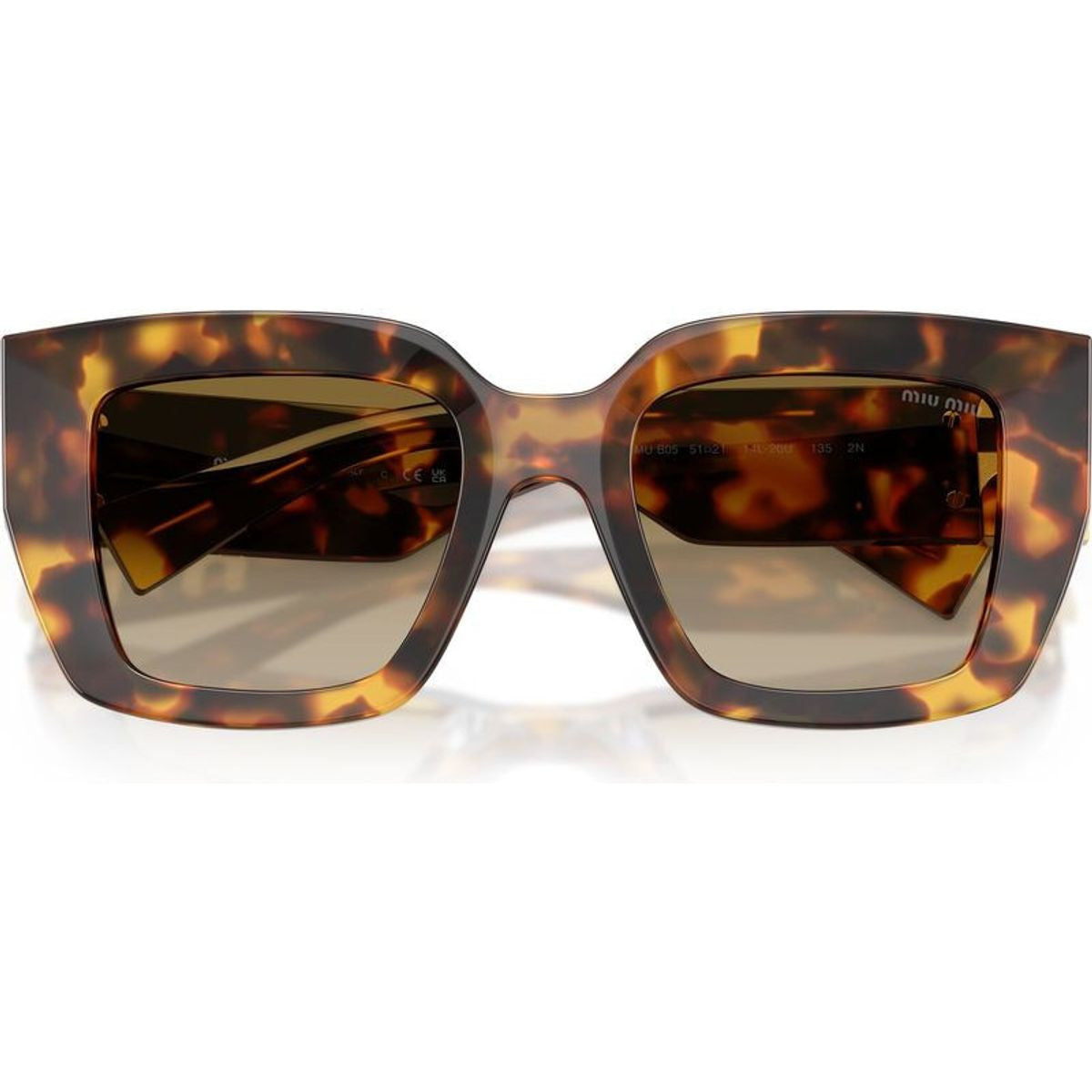 MUB05S, Honey Havana/Brown Gradient Lenses