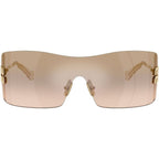 MUB53S, Gold/Light Brown Bronze Mirror Lenses