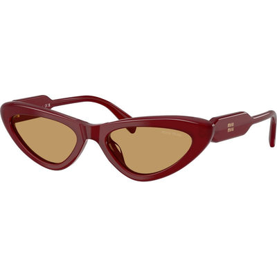 Miu Miu MUB11SU Opal Burgundy Brown Angle