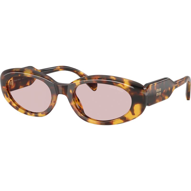 Miu Miu MUC01S Honey Havana Pink Angle