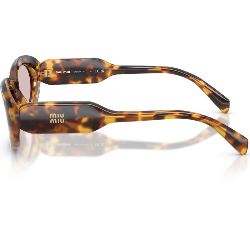 Miu Miu MUC01S Honey Havana Pink Side