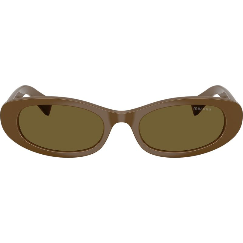 Miu Miu MUC02S Military Green Dark Brown Front