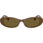 Miu Miu MUC02S Military Green Dark Brown Front