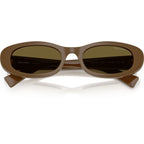 Miu Miu MUC02S Military Green Dark Brown Front2