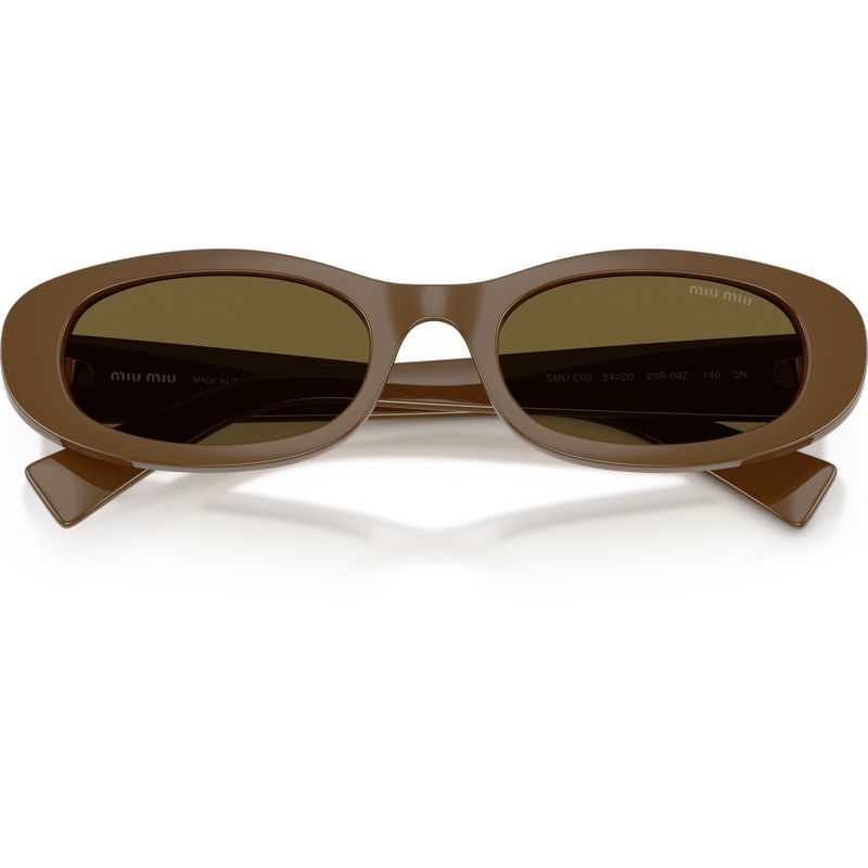 Miu Miu MUC02S Military Green Dark Brown Front2