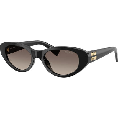 Miu Miu MUC03SU Black Grey Gradient Angle