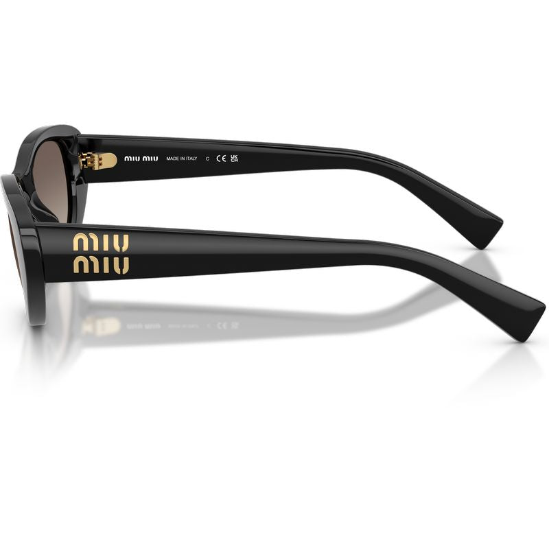 Miu Miu MUC03SU Black Grey Gradient Side