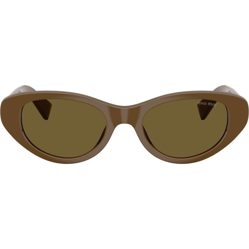 Miu Miu MUC03SU Military Green Dark Brown Front