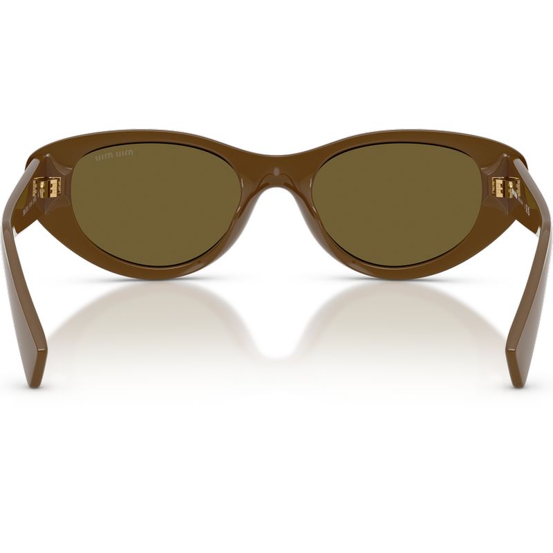 Miu Miu MUC03SU Military Green Dark Brown Inner