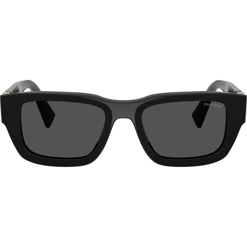 Miu Miu MUC04S Black Dark Grey Front
