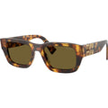 Miu Miu MUC04S Honey Havana Dark Brown Angle