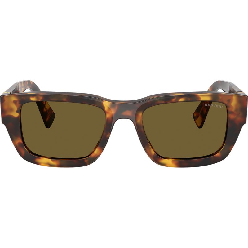 Miu Miu MUC04S Honey Havana Dark Brown Front