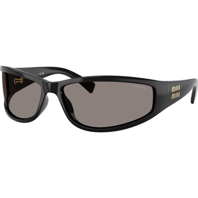 Miu Miu MUC06SU Black Dark Grey Angle