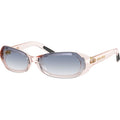 Miu Miu MUC07SU Transparent Pink Blue Clear Gradient Angle