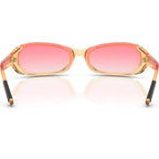 Miu Miu MUC07SU Transparent Yellow Pink Gradient Inner