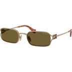 Miu Miu MUC50S Old Gold Dark Brown Angle