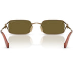 Miu Miu MUC50S Old Gold Dark Brown Inner
