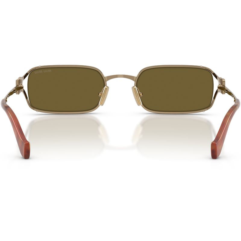 Miu Miu MUC50S Old Gold Dark Brown Inner