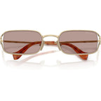 Miu Miu MUC50S Pale Gold Light Purple Brown Front2