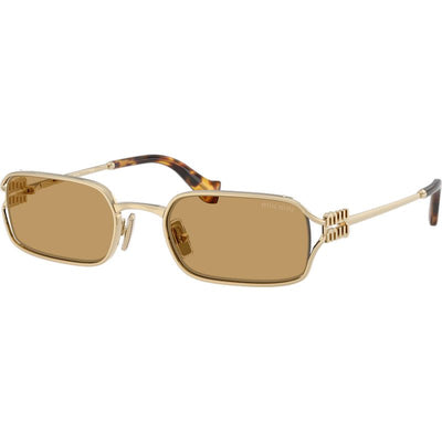 Miu Miu MUC50S Pale Gold Yellow Angle