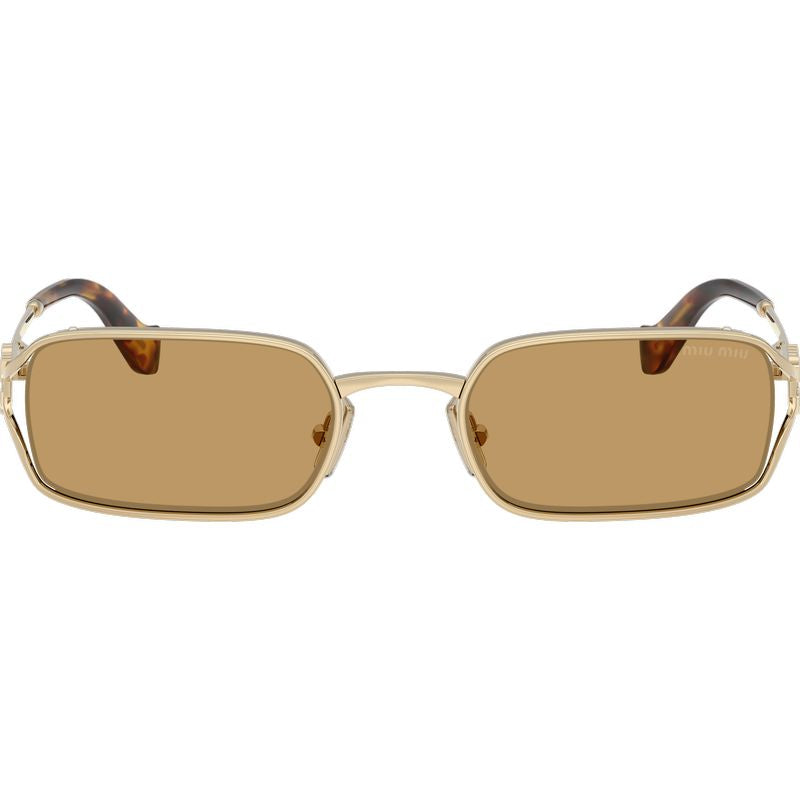 Miu Miu MUC50S Pale Gold Yellow Front