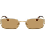 Miu Miu MUC50S Pale Gold Yellow Front