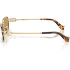 Miu Miu MUC50S Pale Gold Yellow Side