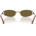 Miu Miu MUC51S Old Gold Dark Brown Inner