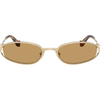 Miu Miu MUC51S Pale Gold Brown Front