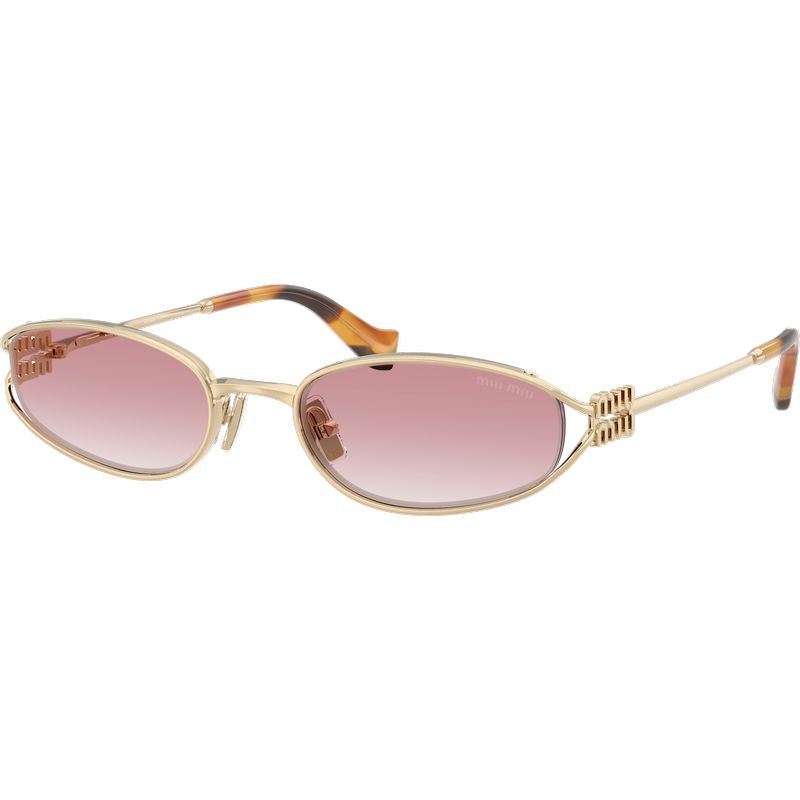 Miu Miu MUC51S Pale Gold Pink Gradient Angle