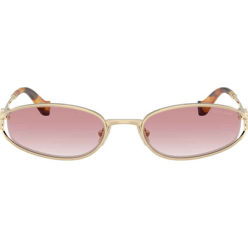 Miu Miu MUC51S Pale Gold Pink Gradient Front