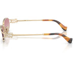 Miu Miu MUC51S Pale Gold Pink Gradient Side