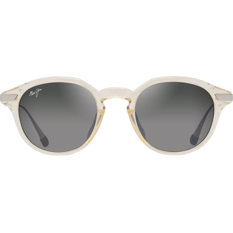 Momi, Shiny Transparent Yellow and Silver/Neutral Grey Polarised Lenses