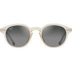 Momi, Shiny Transparent Yellow and Silver/Neutral Grey Polarised Lenses