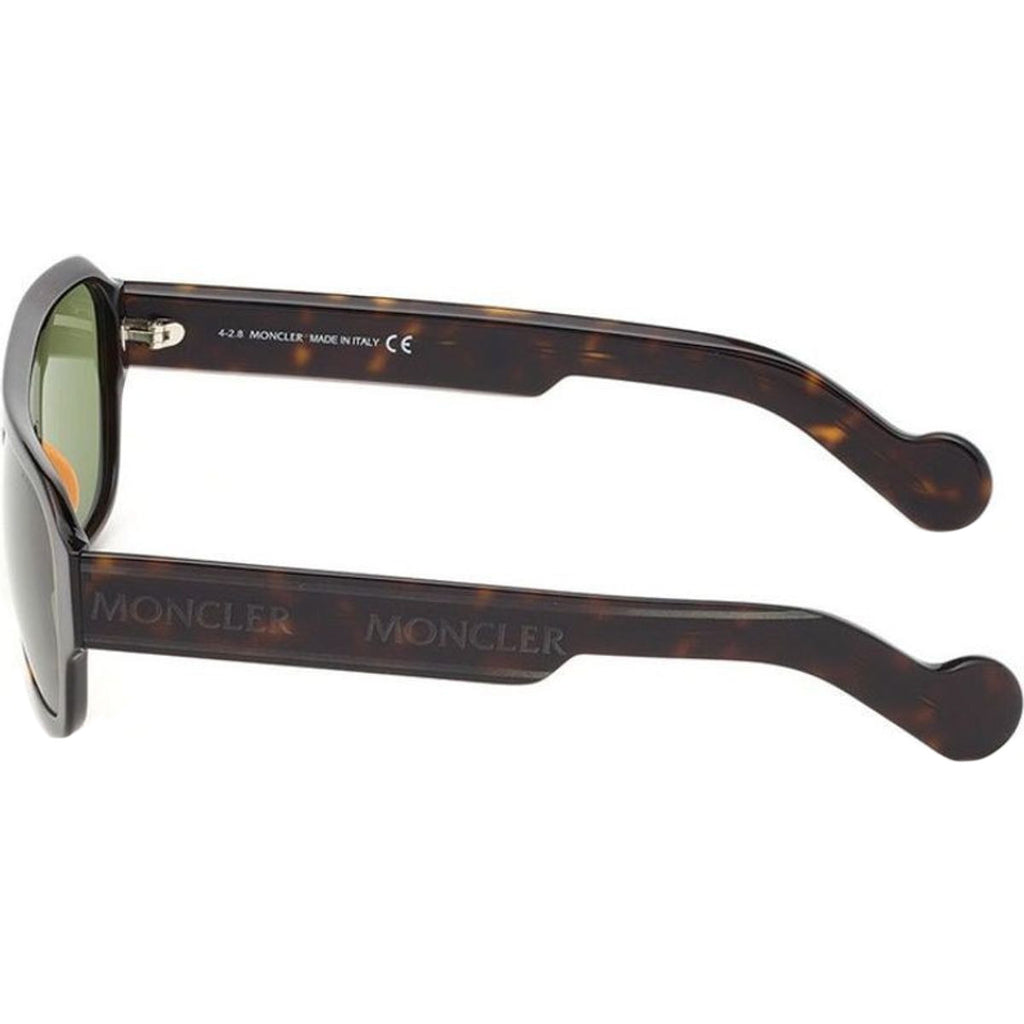 ML0096, Dark Havana/Green Lenses